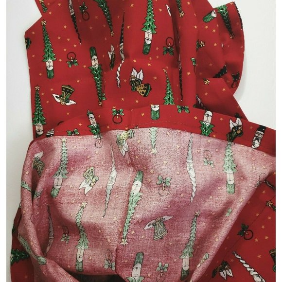 Christmas handmade Pillowcase 21" x 33" Size Unused Pillow case Unused - Picture 3 of 4